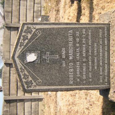 MARCHERITA Roberto 1935-1960