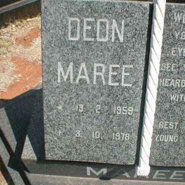 MAREE Deon 1959-1978