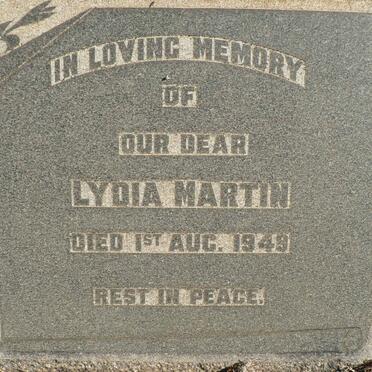 MARTIN Lydia -1949