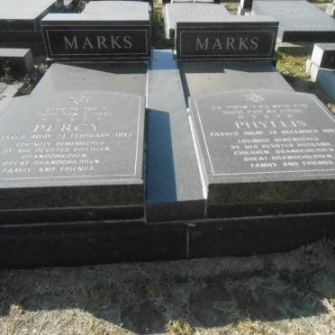 MARKS Percy -1993 &amp; Phyllis -1991