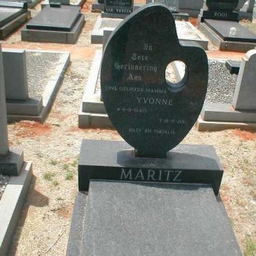 MARITZ Yvonne 1940-1981