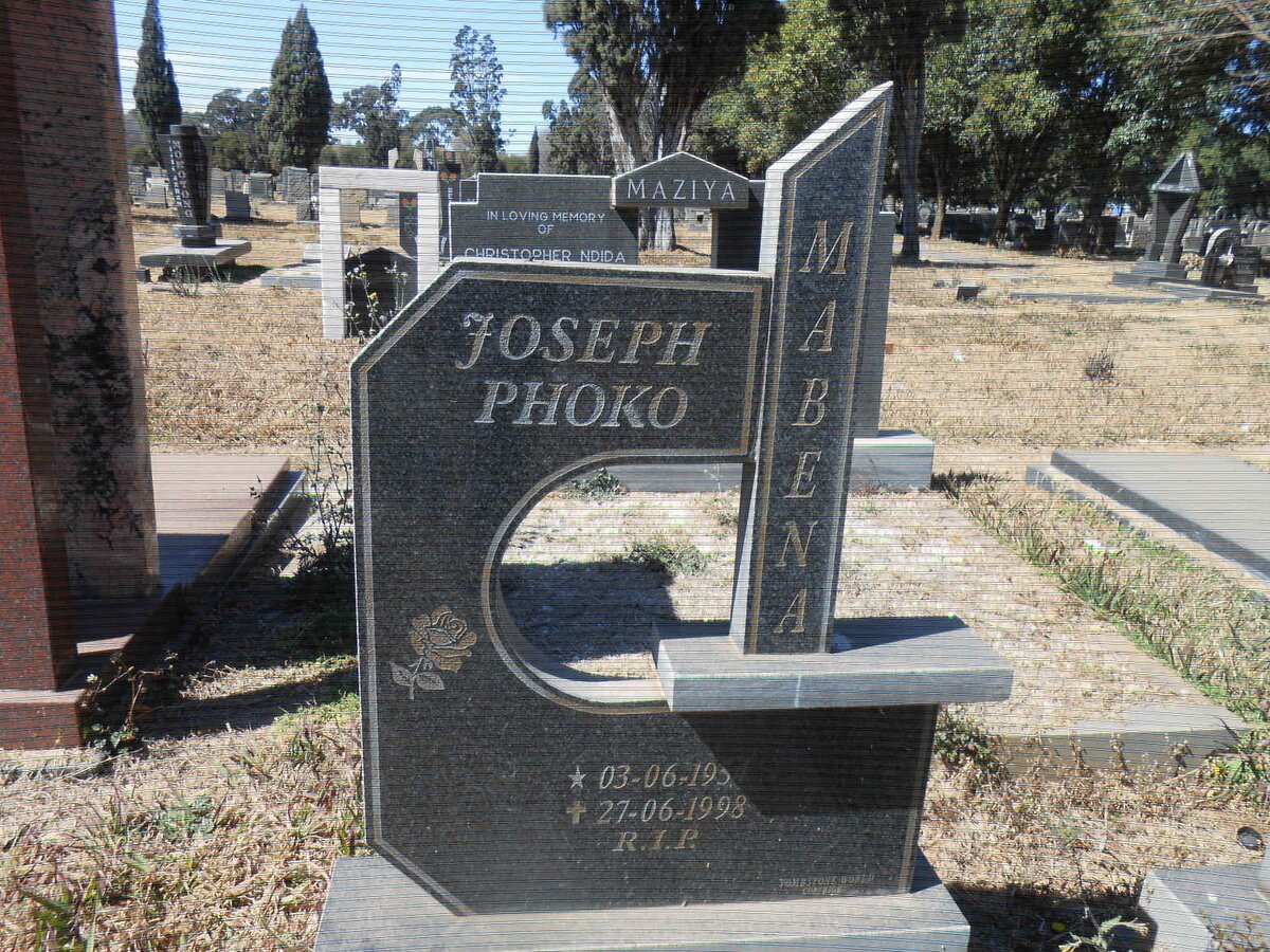 MABENA Joseph Phoko 1954-1998