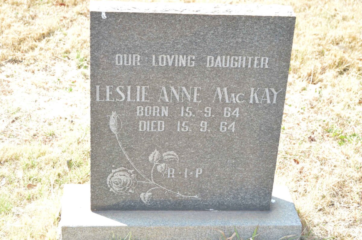 MACKAY Leslie Anne 1964-1964