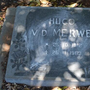 MERWE Hugo, v.d. 1912-1963