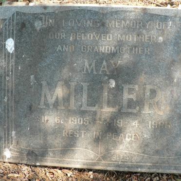 MILLER May 1905-1986