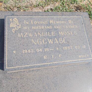 NGCWABE Mzwandile Moses 1943-1997