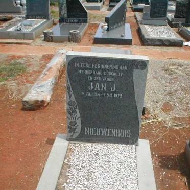 NIEUWENHUIS Jan J. 1914-1972