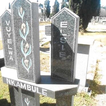 NKAMBULE Yuyelwa Elsie 1927-1997