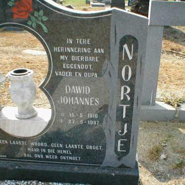 NORTJE Dawid Johannes 1916-1997