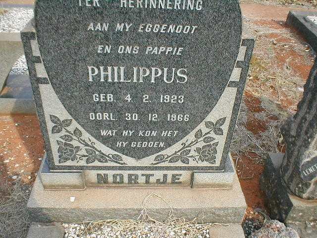 NORTJE Philippus 1923-1966