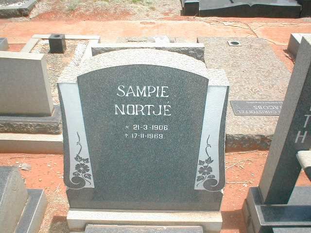 NORTJÉ Sampie 1906-1969