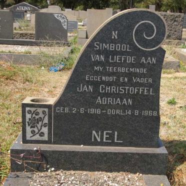 NEL Jan Christoffel Adriaan 1918-1968