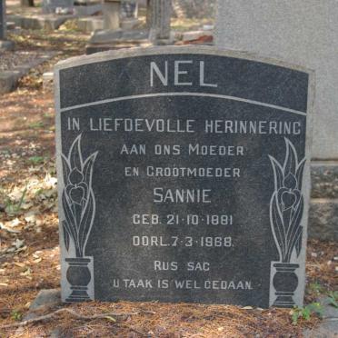 NEL Sannie 1881-1968