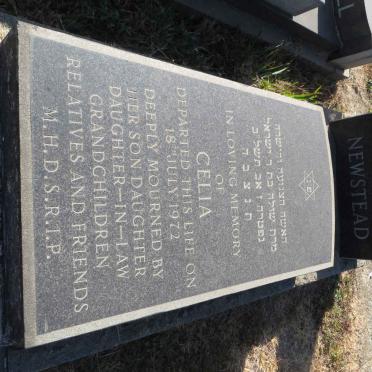 NEWSTEAD Celia -1972