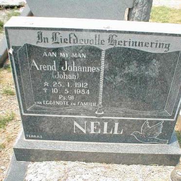 NELL Arend Johannes 1912-1984