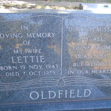 OLDFIELD Lettie 1943-1975