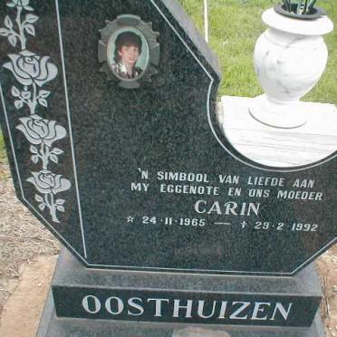 OOSTHUIZEN Carin 1965-1992