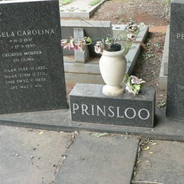 PRINSLOO Petrus Johannes 1932-1982 &amp; Engela Carolina 1937-1990