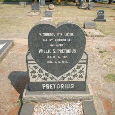 PRETORIUS Willie S. 1917-1956