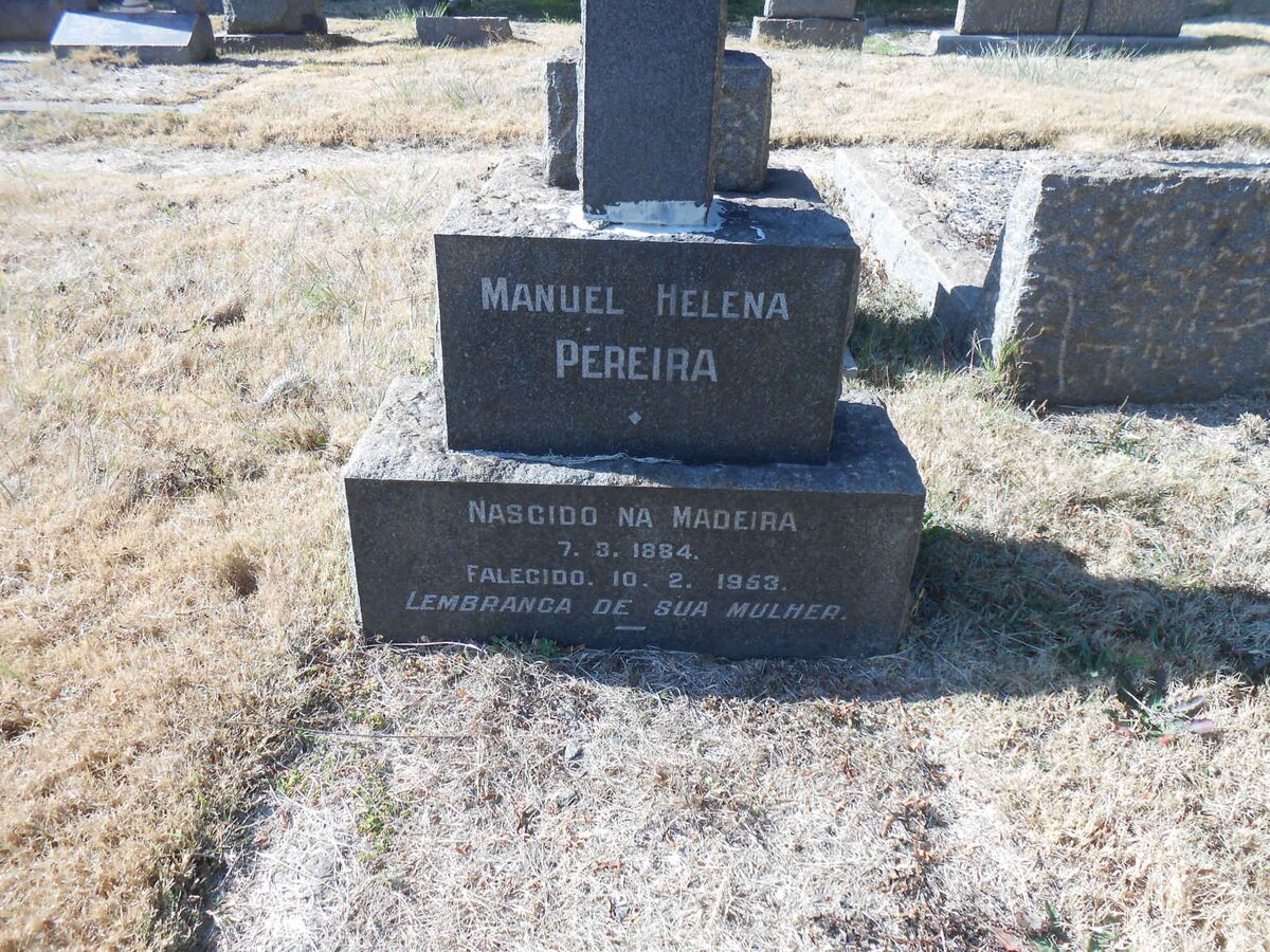 PEREIRA Manuel Helena 1884-1953