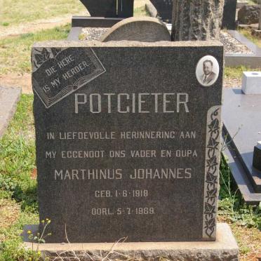POTGIETER Marthinus Johannes 1918-1969