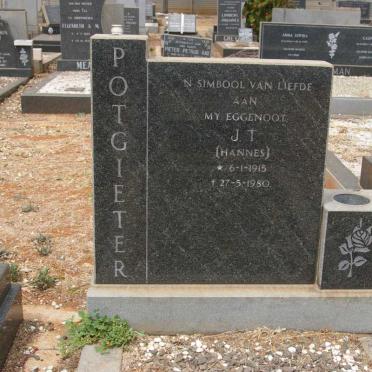 POTGIETER J.T. 1915-1980
