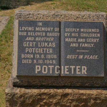 POTGIETER Gert Lukas 1906-1949