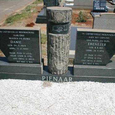 PIENAAR Ebenezer 1921-1974 &amp; Danie 1924-1995