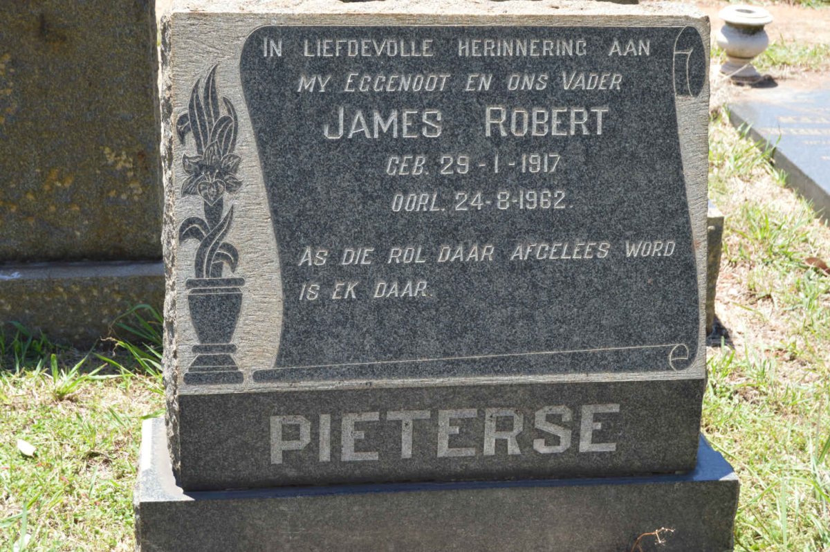 PIETERSE James Robert 1917-1962