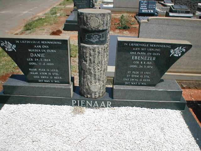 PIENAAR Ebenezer 1921-1974 &amp; Danie 1924-1995