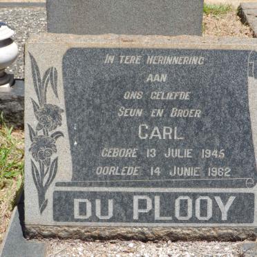 PLOOY Carl, du 1945-1962
