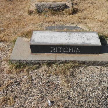 RITCHIE Alexander Milligan -1931 &amp; Jessie McFarlane -1963