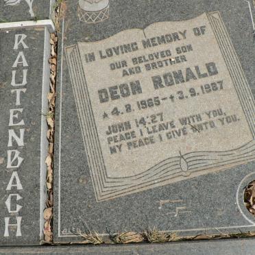 RAUTENBACH Deon Ronald 1965-1987