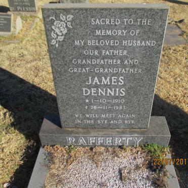 RAFFERTY James Denis 1910-1983