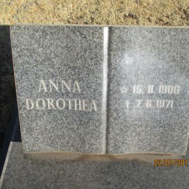 RAFFERTY Anna Dorothea nee STORM 1908-1971