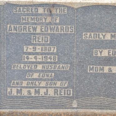 REID Andrew Edwards 1907-1948