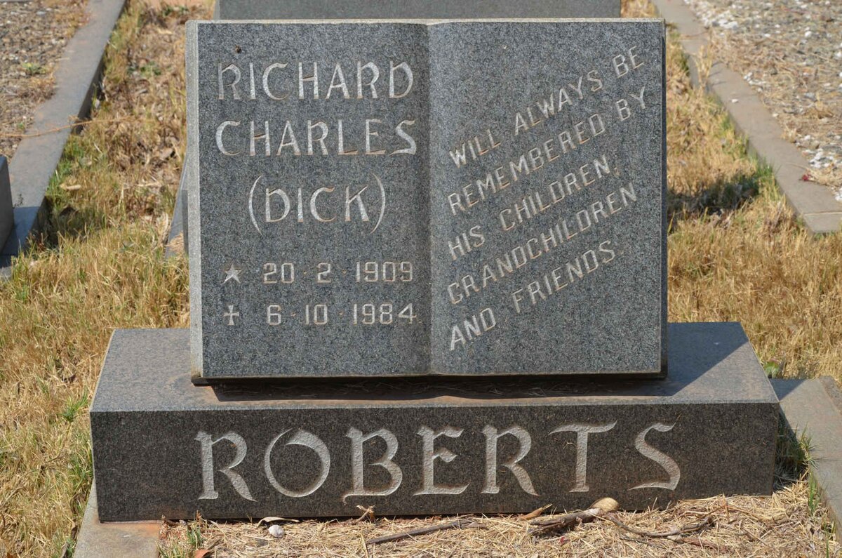 ROBERTS Richard Charles 1909-1984