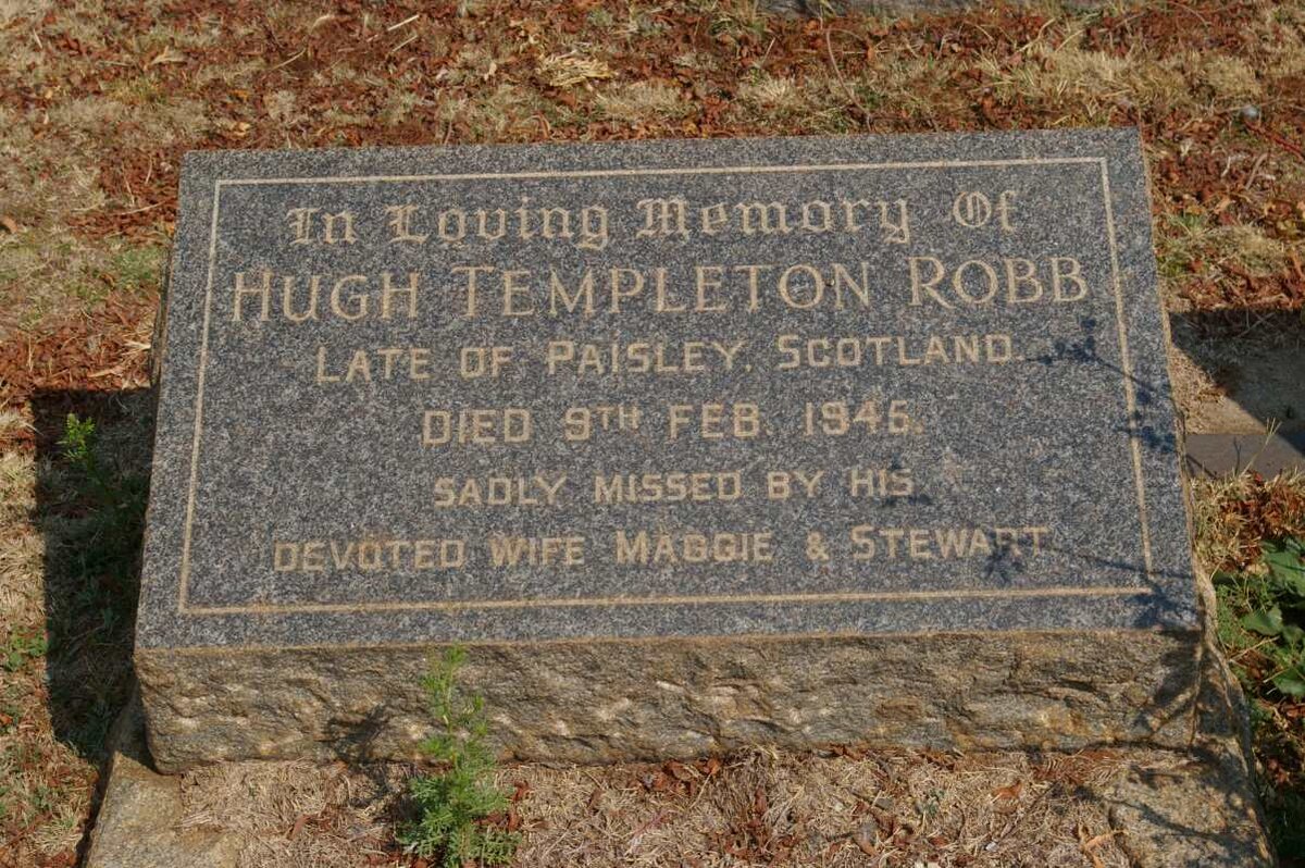 ROBB Hugh Templeton -1945
