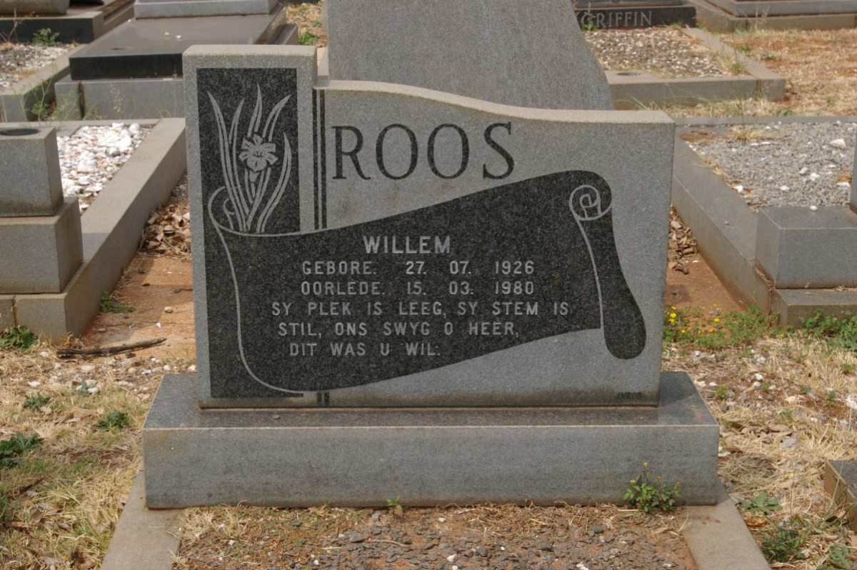 ROOS Willem 1926-1980