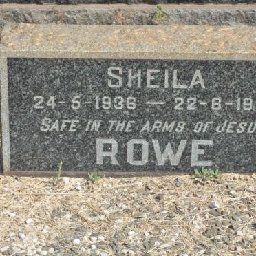 ROWE Sheila 1936-1962