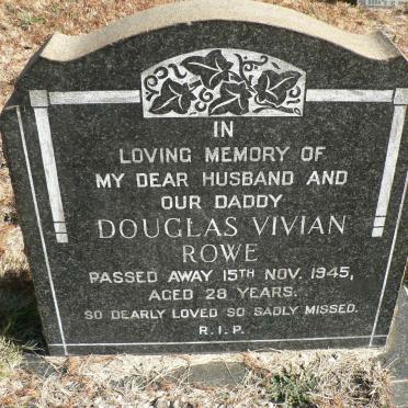 ROWE Douglas Vivian -1945