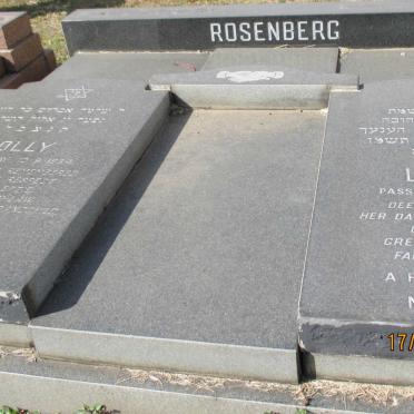 ROSENBERG Solly -1984 &amp; Lettie -1986