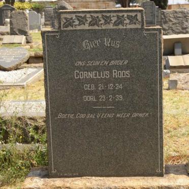 ROOS Cornelus 1924-1939