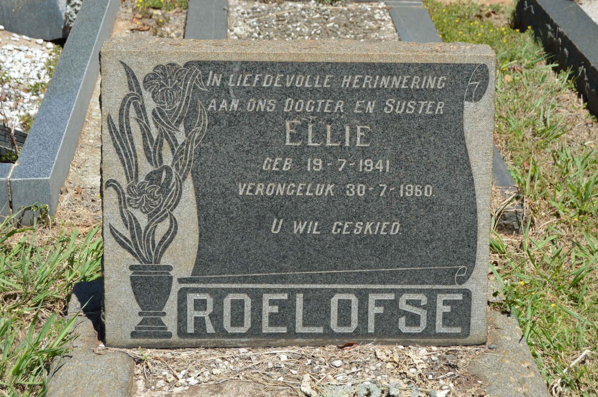ROELOFSE Ellie 1941-1960