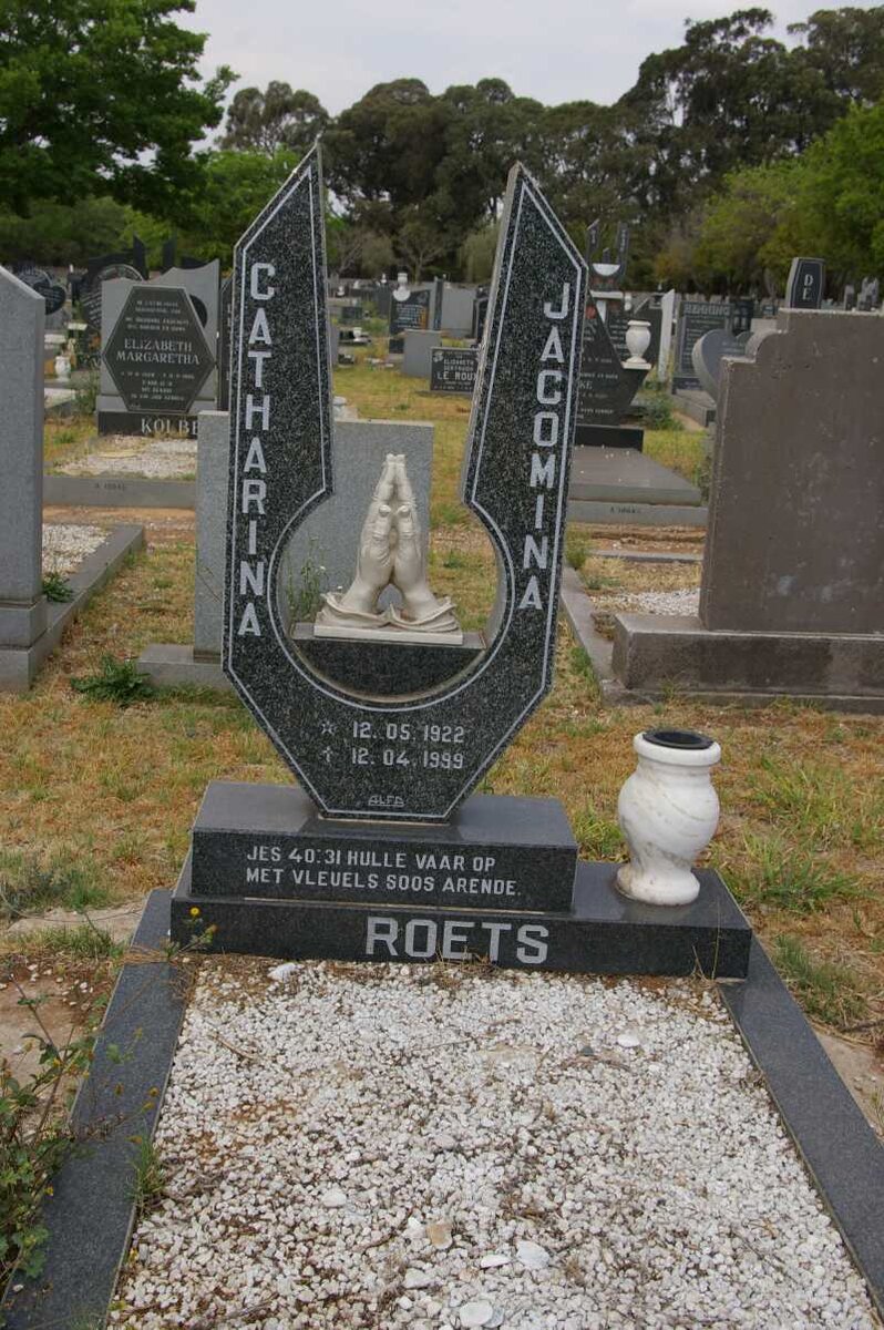 ROETS Catharina Jacomina 1922-1999