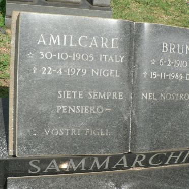 SAMMARCHI Amilcare 1905-1979 &amp; Bruna 1910-1985