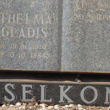 SELKON Thelma Gladis 1910-1984