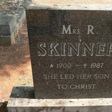 SKINNER R. 1900-1987
