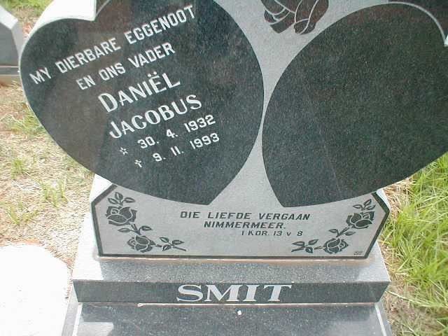 SMIT Daniël Jacobus 1932-1993