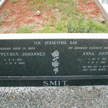 SMIT Jacobus Petrus Johannes 1913-1994 &amp; Anna Sophia 1913-1989